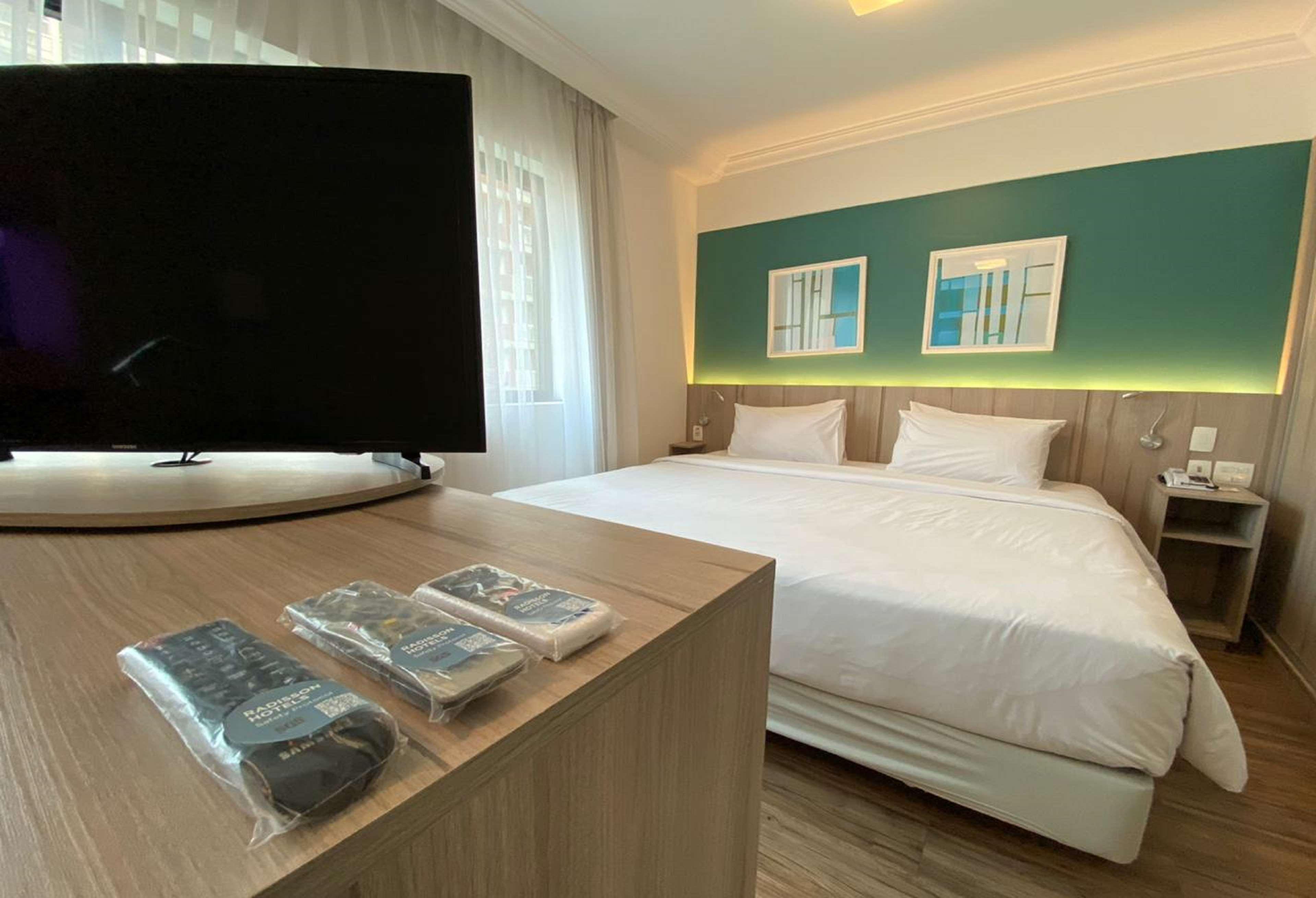 奥斯卡弗莱雷丽笙酒店 圣保罗 外观 照片 A room at the hotel